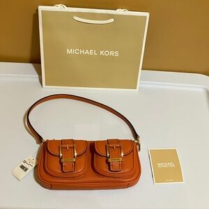 Michael Kors ZOE orange punch Pochette